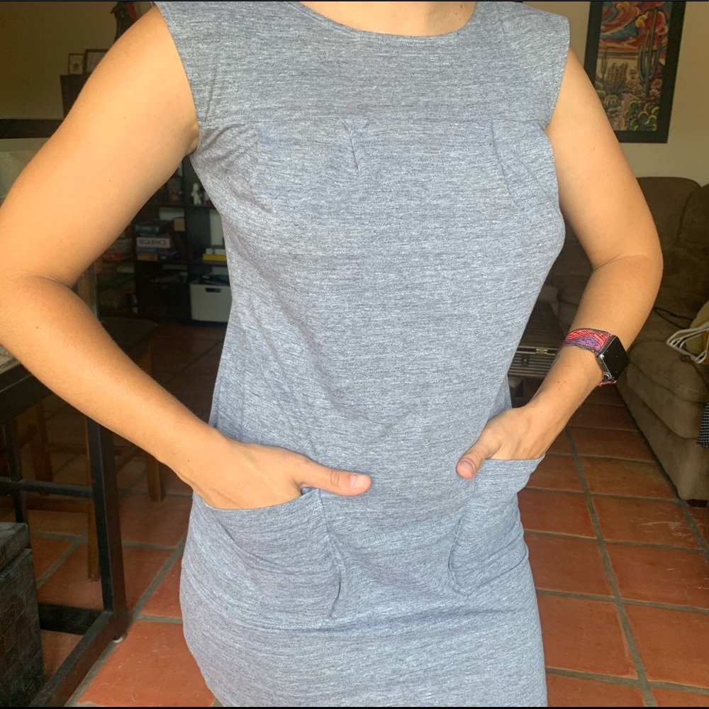 Sleeveless Comfy Dress with Front Pockets